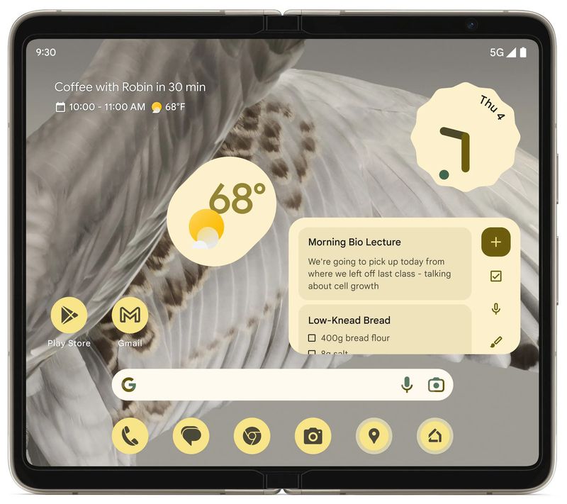 Pixel Fold Specifications and reviews